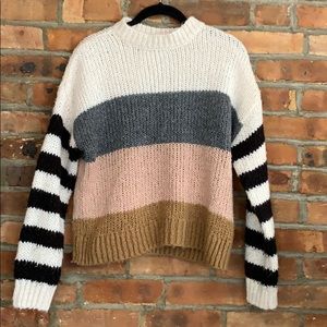 Bershka Striped Sweater